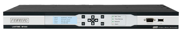 Meinberg IMS（インテリジェント・モジュラー・システム） LANTIME M1000: 1Uラックマウントタイプ時刻・周波数同期プラットフォーム