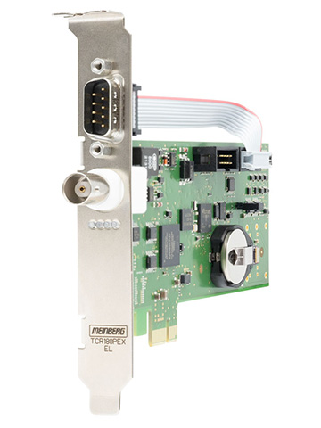 TCR180PEX-EL : コンピュータ用IRIGタイム」・コード受信機 (PCI Express)
